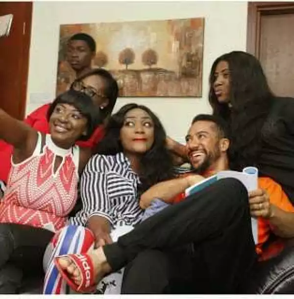 Photos: Yvonne Jegede Gushes About Being On Set With Majid Michel For The First Time